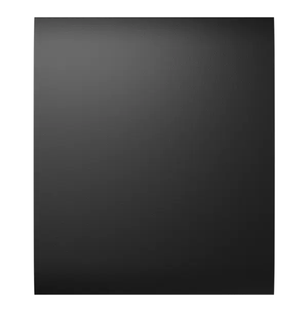 Ajax Center Button (1 Gang/2 Way) Black