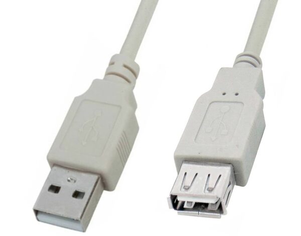ΚΑΛΩΔΙΟ USB 2.0 A/M A/F 1.8m ΠΡΟΕΚΤΑΣΗΣ ΜΠΕΖ BAG VZN