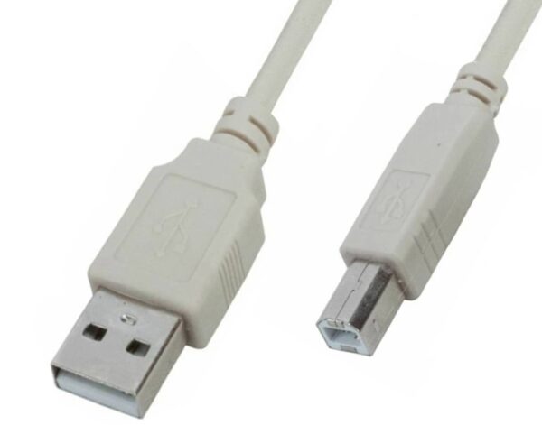 ΚΑΛΩΔΙΟ USB 2.0 A/M B/M 5m ΔΕΔΟΜΕΝΩΝ ΓΚΡΙ PL-US132 BAG PLY