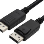 Καλώδιο DISPLAYPORT-DISPLAY PORT 1.2V 4K 60Hz 5m Μαύρο FEV-DP101-2 BAG FEV