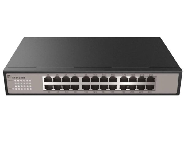 ETHERNET SWITCH 10/100/1000Mbps 24P RACK 13'' ST3124GS STONET
