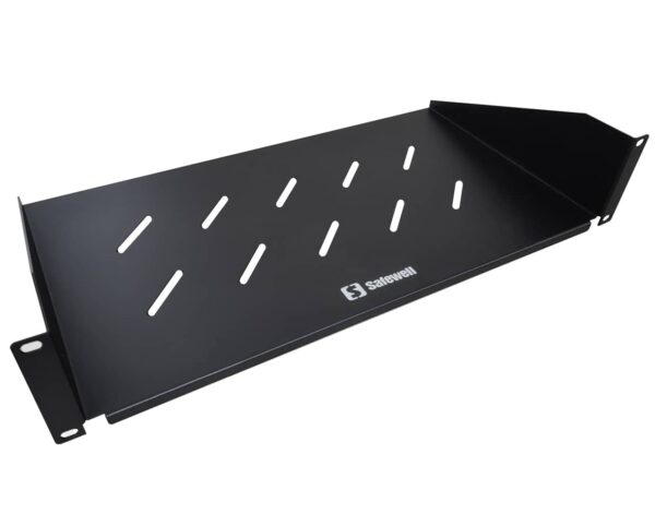 Ράφι 2 Σημείων 2U Β25 Διάτρητο για RACK Αντοχής 20kgs SAFEWELL