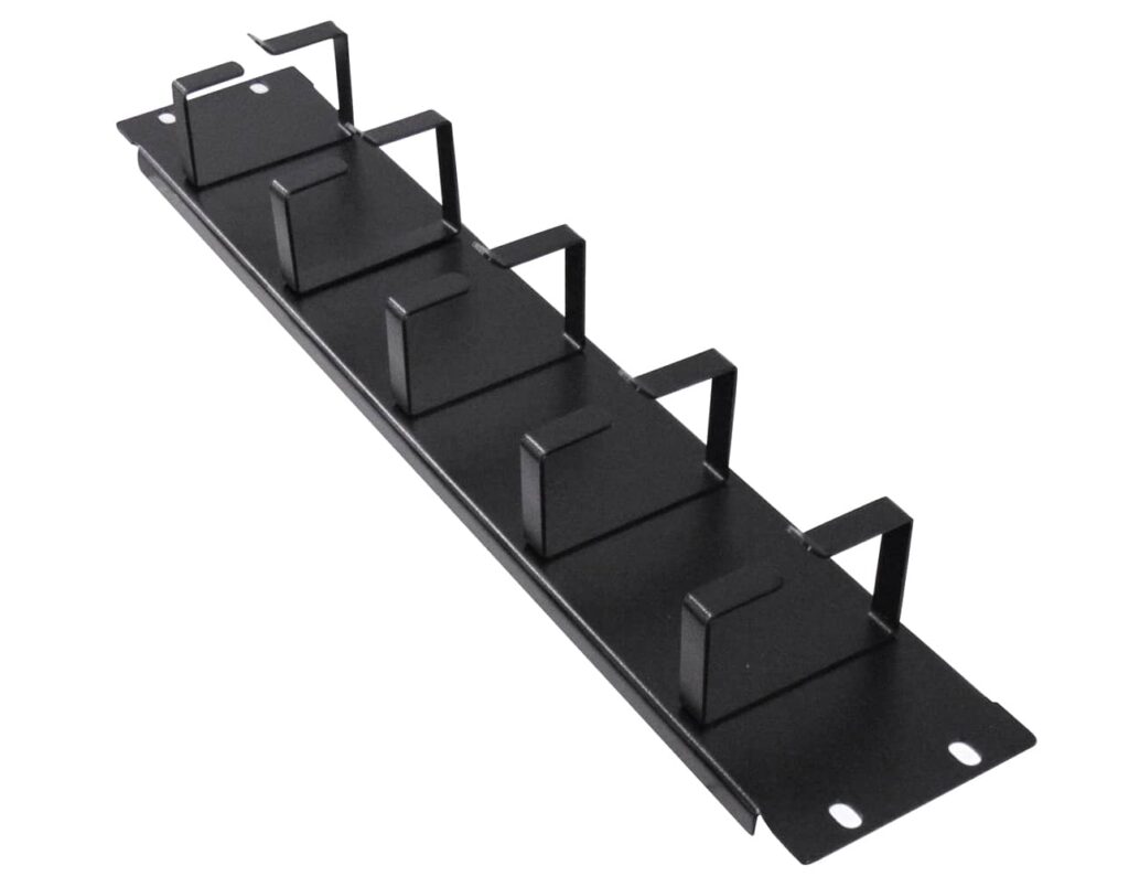 04.022.0382 Οδηγός Καλωδίων RACK 2U 5 Θέσεων Μεταλλικός DATEUP - Image 1