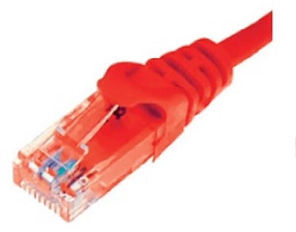 PATCH CORD CAT5e UTP 10.0m Κόκκινο
