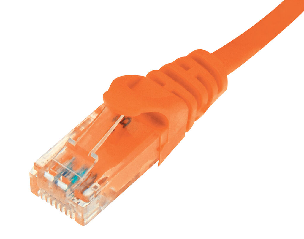 04.023.0119 PATCH CORD CAT5e UTP 10.0m Πορτοκαλί - Image 1