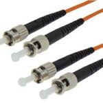 PATCH CORD Οπτικής Ίνας DUPLEX Πολύτροπης 62.5/125 ST/ST 1m