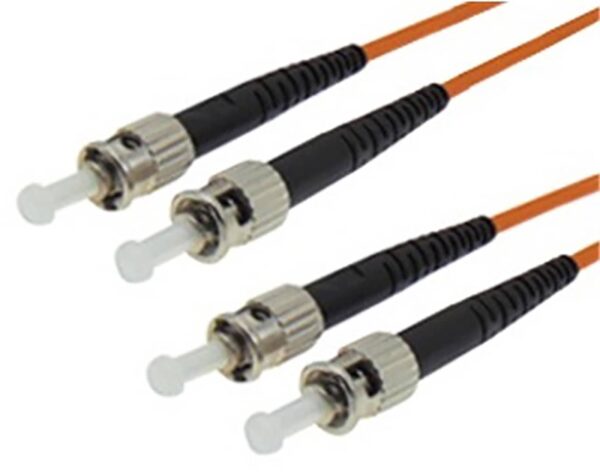 PATCH CORD Οπτικής Ίνας DUPLEX Πολύτροπης 62.5/125 ST/ST 1m