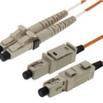 PATCH CORD Οπτικής Ίνας DUPLEX Πολύτροπης 50/125 LC/SC 2m TYC