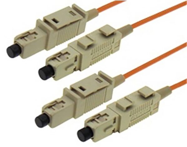 PATCH CORD Οπτικής Ίνας DUPLEX Πολύτροπης 62.5/125 SC/SC 2m TYC