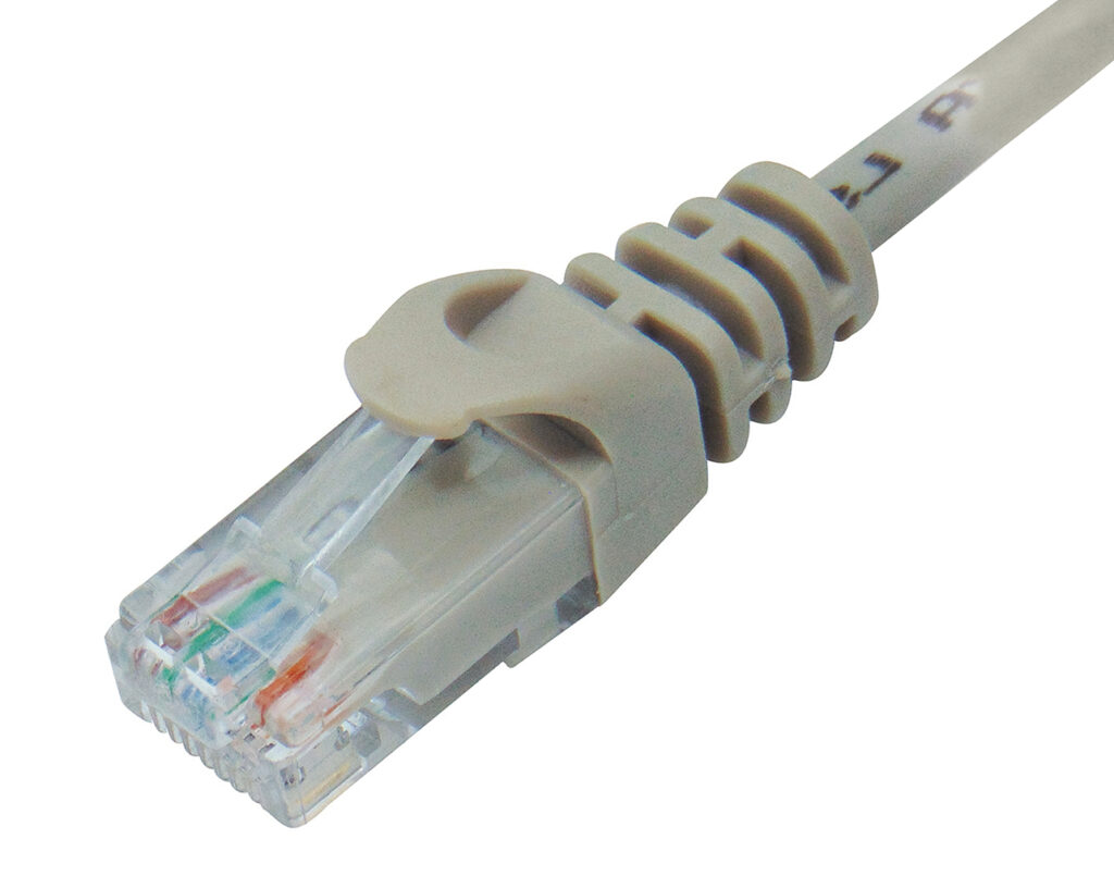 04.023.0310 PATCH CORD CAT5e UTP LSZH 10.0m Γκρι - Image 1