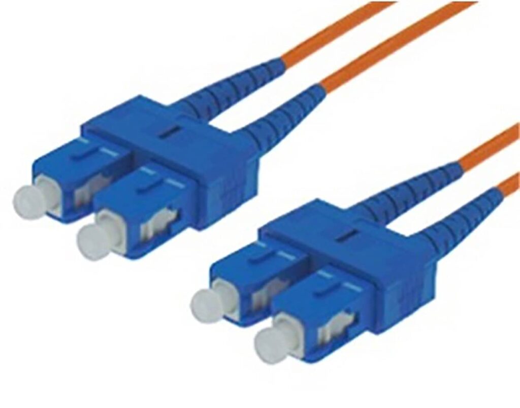 04.023.0391 PATCH CORD Οπτικής Ίνας DUPLEX Μονότροπης 9/125 SC/SC 6m - Image 1