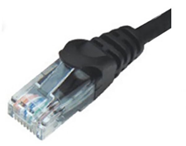 PATCH CORD CAT5e UTP 15.0m Μαύρο DATA
