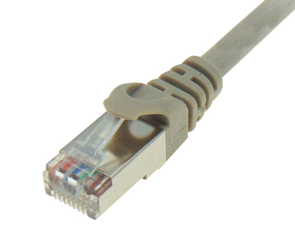 PATCH CORD CAT6A S/FTP 10.0m Γκρι