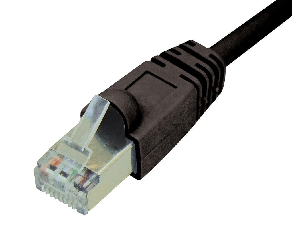 04.023.0458 PATCH CORD CAT5e FTP 10.0m Μαύρο - Image 1