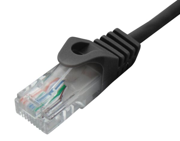PATCH CORD CAT6 UTP 10.0m Μαύρο KGD