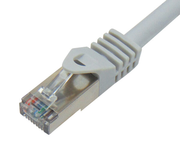 PATCH CORD CAT6A FTP LSZH 10.0m Γκρι