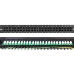 PATCH PANEL CAT3 50P 19" 1U Τηλεφωνικό με Οδηγό Καλωδίων SAFEWELL