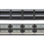 PATCH PANEL CAT6 UTP 48P 19" 2U με Οδηγό Καλωδίων SAFEWELL