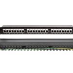 PATCH PANEL CAT6 STP 24P 19" 1U με Οδηγό Καλωδίων SUT