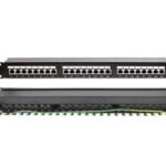 PATCH PANEL CAT6A STP 24P 19" 1U με Οδηγό Καλωδίων με UL P200-24 SUT