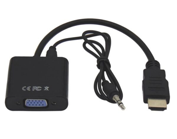 HDMI CONVERTER ΑΠΟ HDMI ΣΕ VGA+AUDIO BAG FEV