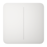 Ajax Solo Button (2 Gang) White