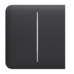 Ajax Side Button (2 Gang) Graphite