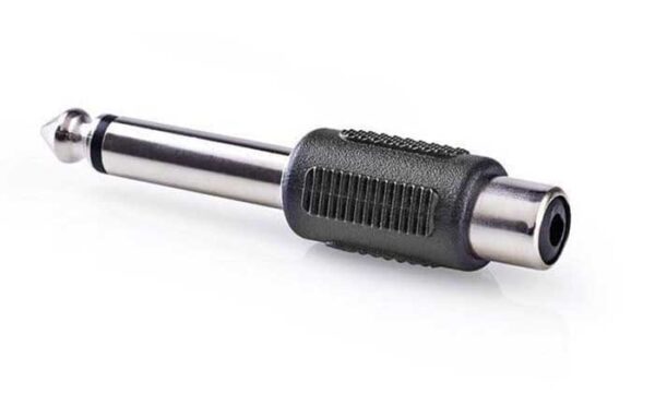 10-2023G Adaptor καρφί 6,3mm σε RCA