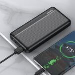KSC-1084/BLACK POWERBANK 10.000mAh  ΜΑΥΡΟ - Image 2