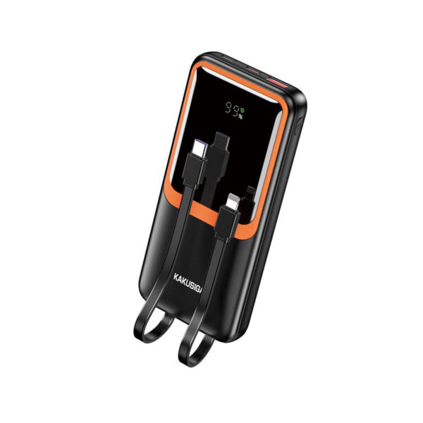 KSC-1087/BLACK POWERBANK 10.000mAh 22.5W+PD20W ΜΑΥΡΟ