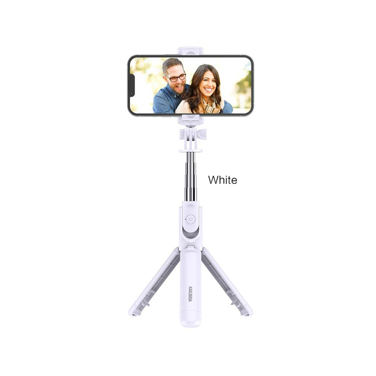 1143-white SELFIE STICK Λευκό - Image 1