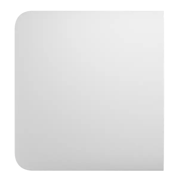 Ajax Side Button (1 Gang/2 Way) White