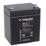 Sunlight Μολύβδου 12V 5A Τετράγωνη 6.3 για UPS(F2)