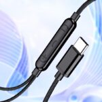 KSC-1302   ΑΚΟΥΣΤΙΚΑ ΕΝΣΥΡΜΑΤΑ TYPEC ΜΕ ΜIC (1.2m) - Image 3