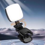 Φωτιστικό FACE FILL LIGHT KAKUSIGA με Κλιπ, 2700K-6500K, Μαύρο - Image 2