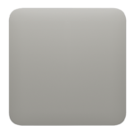 Ajax Solo Button (1 Gang/2 Way) Oyster