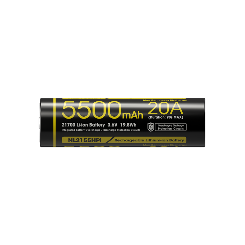 Μπαταρία NITECORE 21700 / 5500mAh / HPI (τιμή τεμαχίου) - Image 2