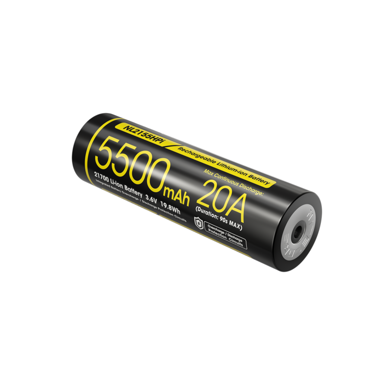Μπαταρία NITECORE 21700 / 5500mAh / HPI (τιμή τεμαχίου) - Image 3