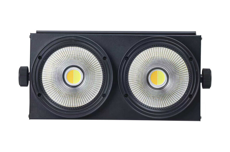 Φωτιστικό Strobe & Blinder Light 120W, 2 COB LED Ψυχρό & Θερμό Λευκό - Image 2