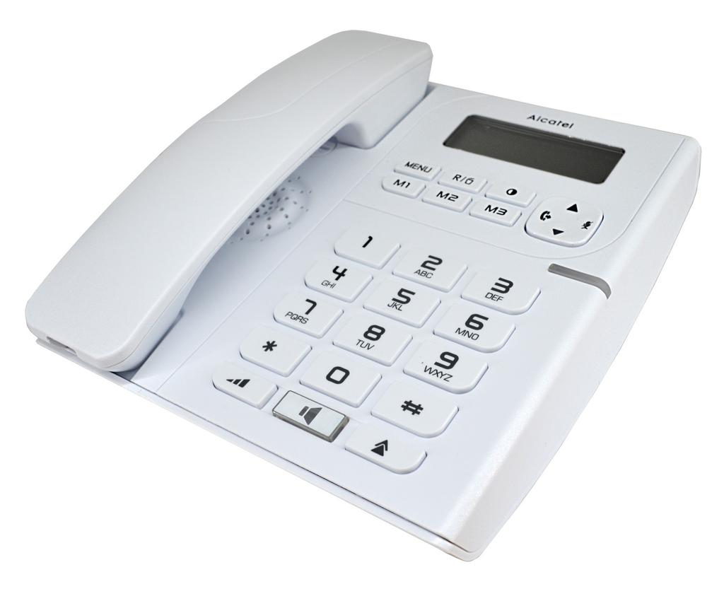 23040 Σταθερό Ψηφιακό Τηλέφωνο Alcatel T58 Λευκό - Image 1