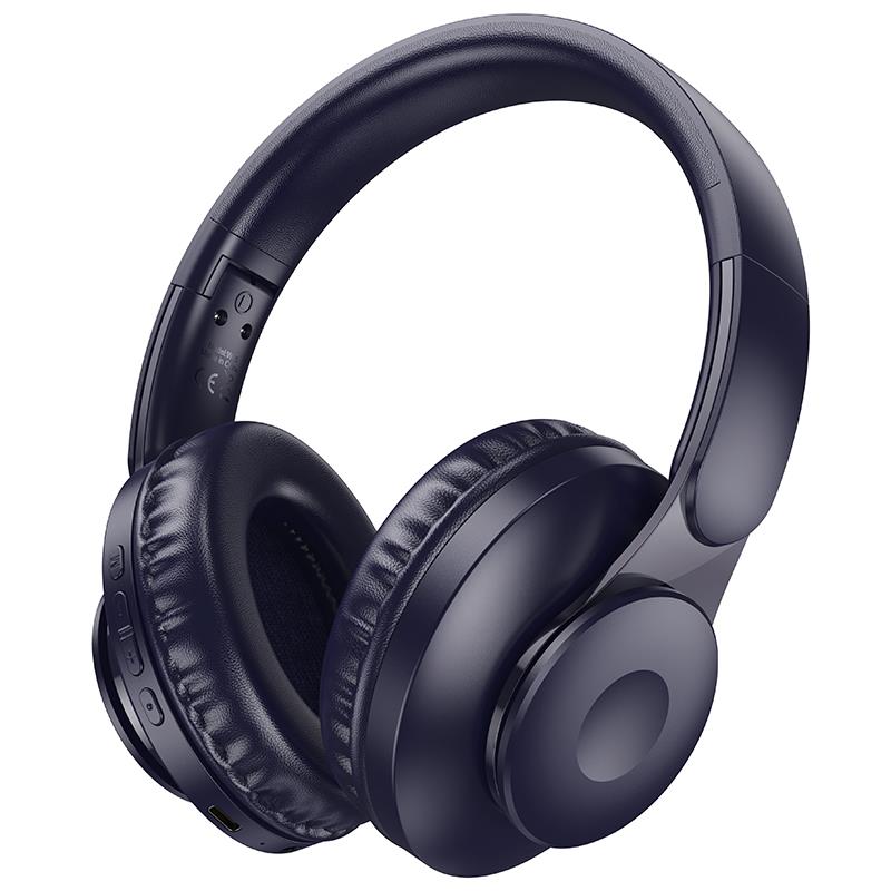 GER-W45 HOCO W45 Ακουστικά Bluetooth Enjoy, Μπλε - Image 1