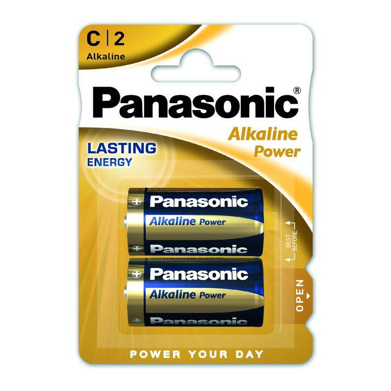 24297 Μπαταρία Αλκαλική Panasonic Alcaline Power LR14APB/2BP size C Τεμ. 2 - Image 1