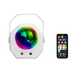Φωτιστικό Led RGB + LASER Πράσινο 532nm & Κόκκινο 638nm, DMX512 - Image 2