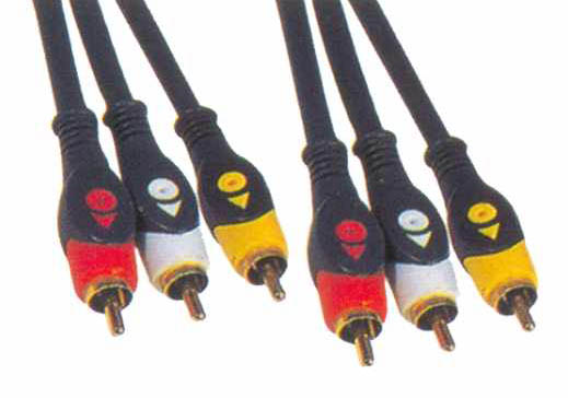 30286 Καλώδιο 3RCA-3RCA 1,5m