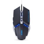 Ενσύρματο Μηχανικό Ποντίκι iMICE T80 Gamer 6D με 6 Πλήκτρα, 3200 DPI και LED Φωτισμό. Μαύρο