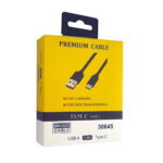 30645 TYPE C USB  (3.0) ΚΑΛΩΔΙΟ 1,5m - Image 2