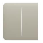 Ajax Side Button (2 Gang) Ivory