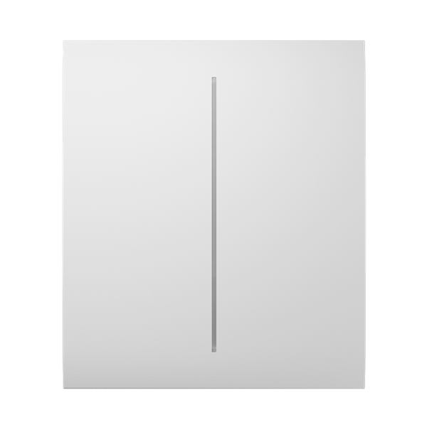 Ajax Center Button (2 Gang) White