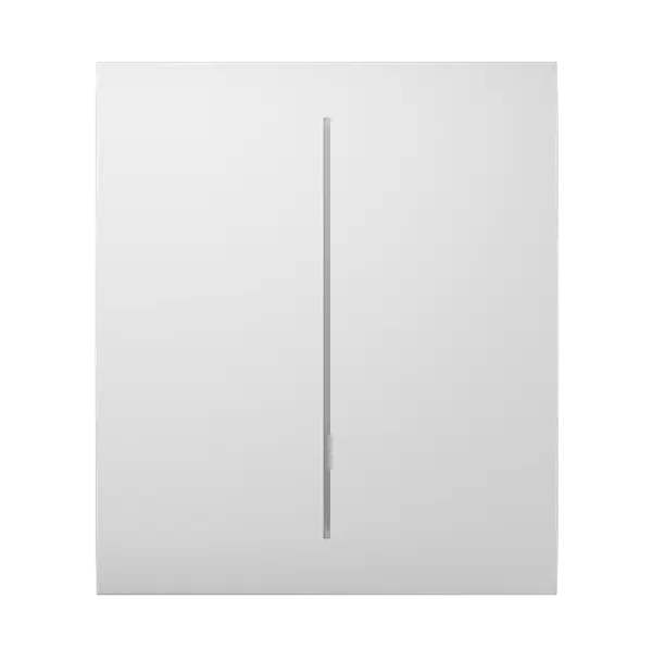 Ajax Center Button (2 Gang) White