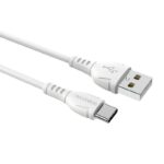 Καλώδιο Borofone BX51 Triumph USB σε USB-C 3A Λεύκο 1m
